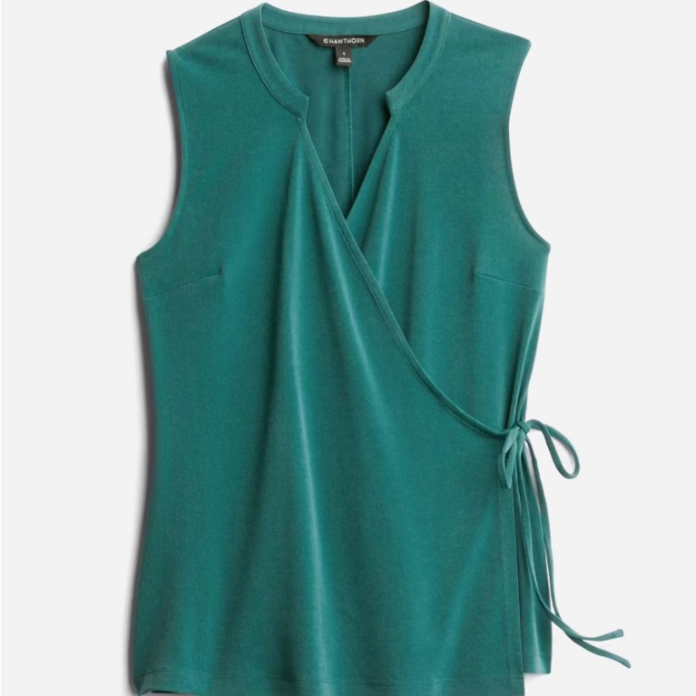 41 Hawthorn Alissa Front Wrap Knit Top